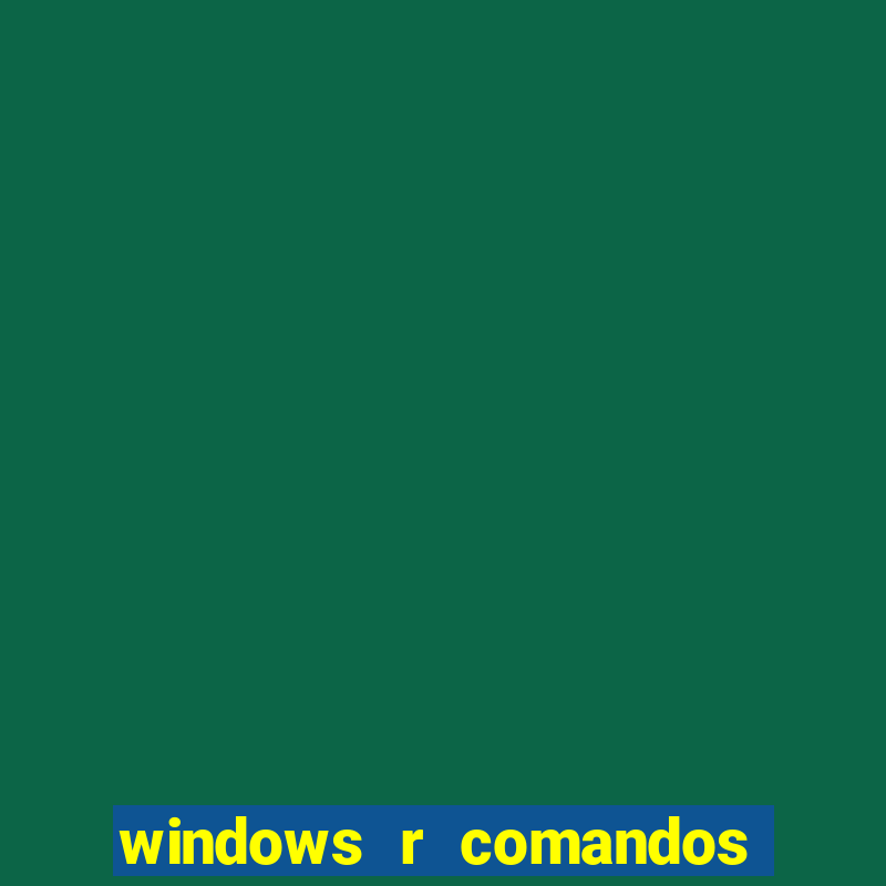 windows r comandos para limpar